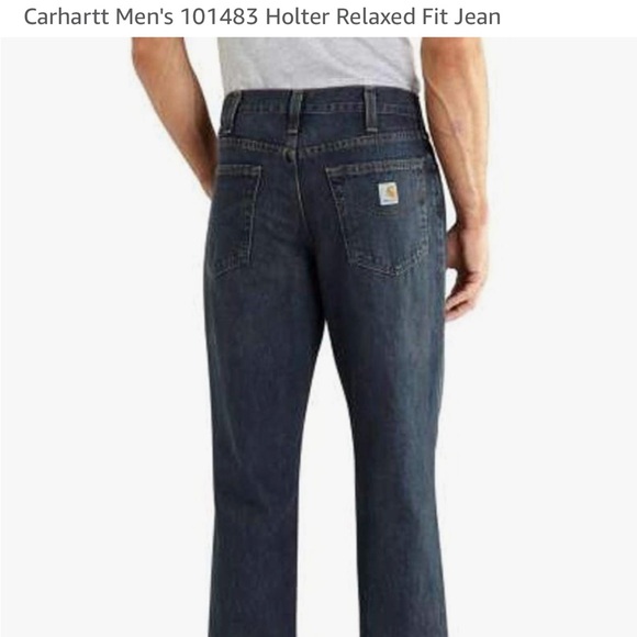 Carhartt Men's Relaxed Fit Holter Jeans - Picture 4 of 10